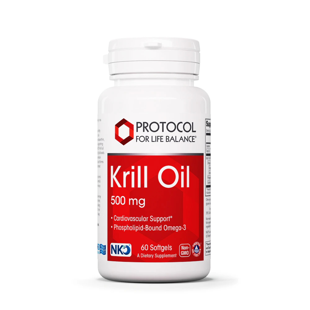 Protocol For Life Balance Krill Oil -- 500 mg - 60 Softgels
