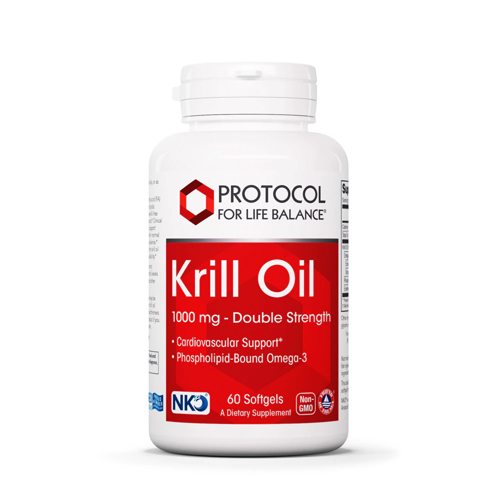 Protocol For Life Balance Krill Oil -- 1000 mg - 60 Softgels