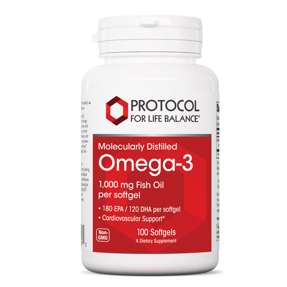 Protocol For Life Balance Omega-3 -- 1000 mg - 100 Softgels
