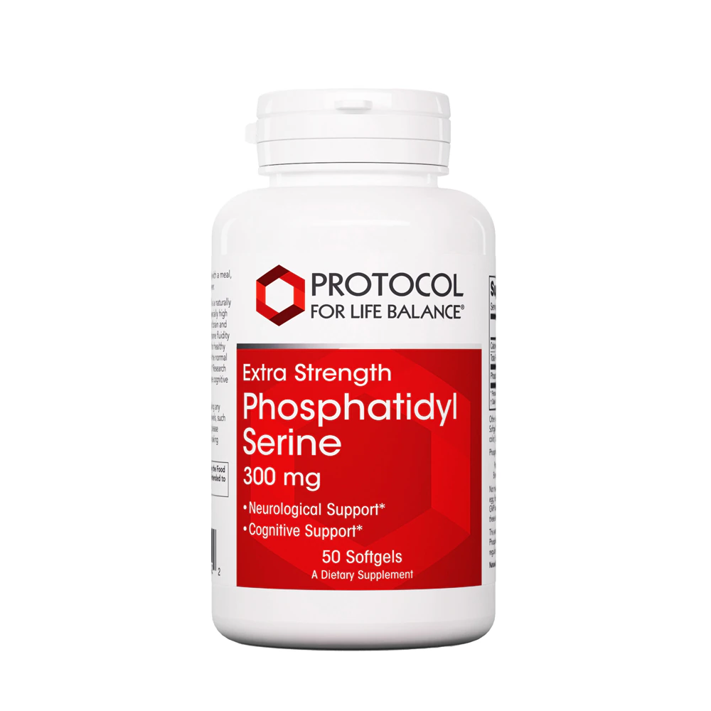 Protocol For Life Balance Phosphatidyl Serine -- 300 mg - 50 Softgels