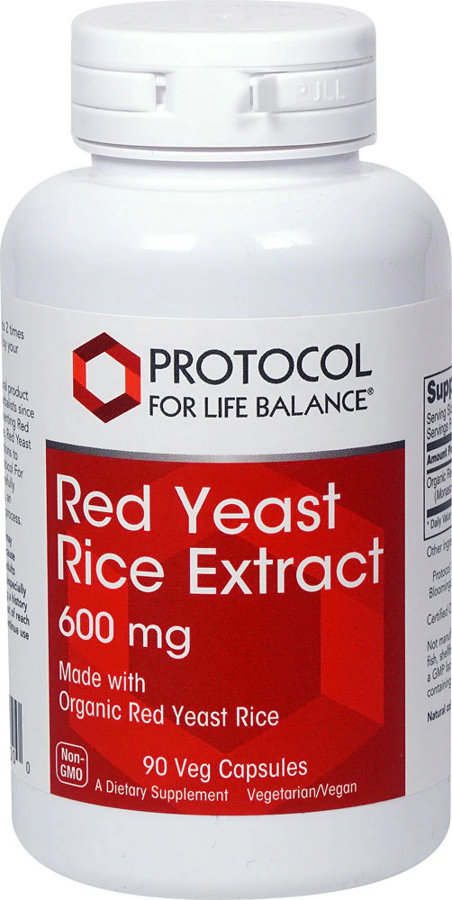Protocol For Life Balance Red Yeast Rice Extract -- 600 mg - 90 Veg Capsules