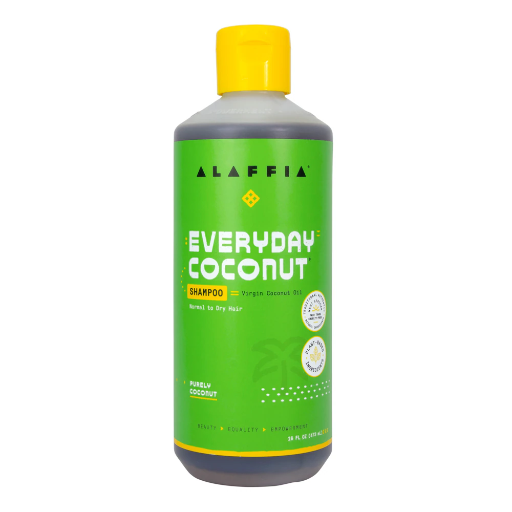 Alaffia Everyday Coconut Shampoo - Purely Coconut -- 16 fl oz