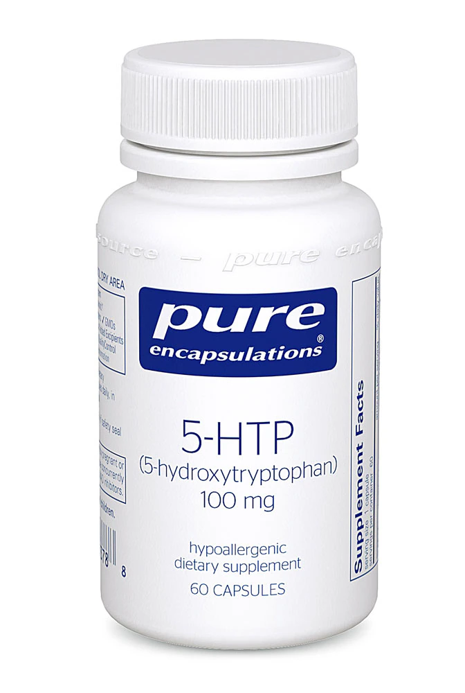 Pure Encapsulations 5-HTP -- 100 mg - 60 Capsules
