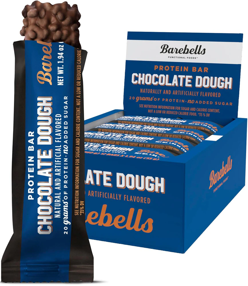 Barebells Protein Bar Chocolate Dough -- 12 Bars