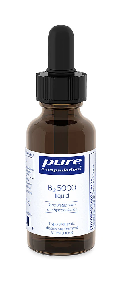Pure Encapsulations B-12 5000 Liquid -- 1 fl oz
