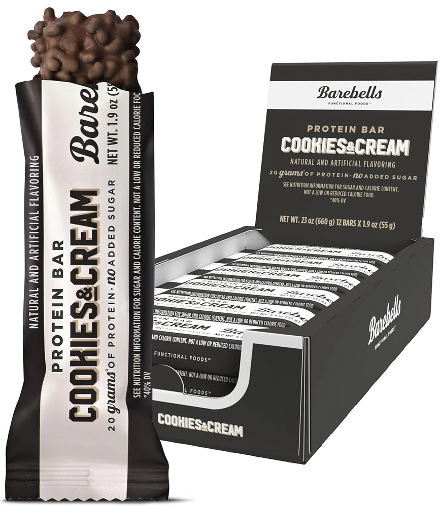 Barebells Protein Bar Cookies & Cream -- 12 Bars