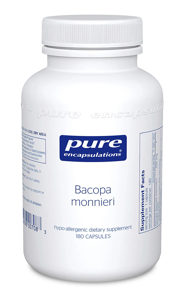 Pure Encapsulations Bacopa Monnieri -- 180 Capsules