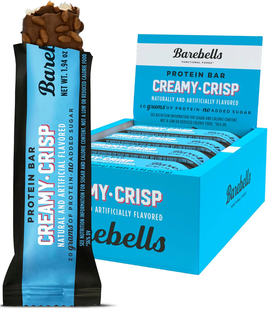 Barebells Protein Bar Creamy Crisp -- 12 Bars