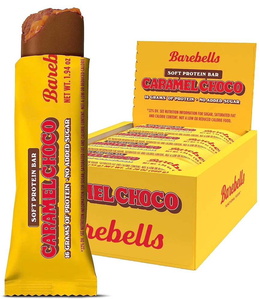 Barebells Soft Protein Bars Caramel Choco -- 12 Bars