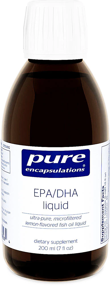 Pure Encapsulations EPA DHA Liquid Lemon -- 7 fl oz