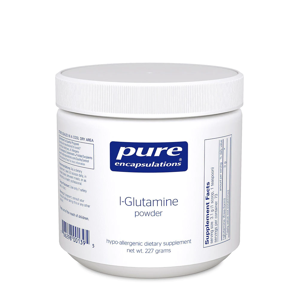 Pure Encapsulations l-Glutamine Powder -- 227 grams