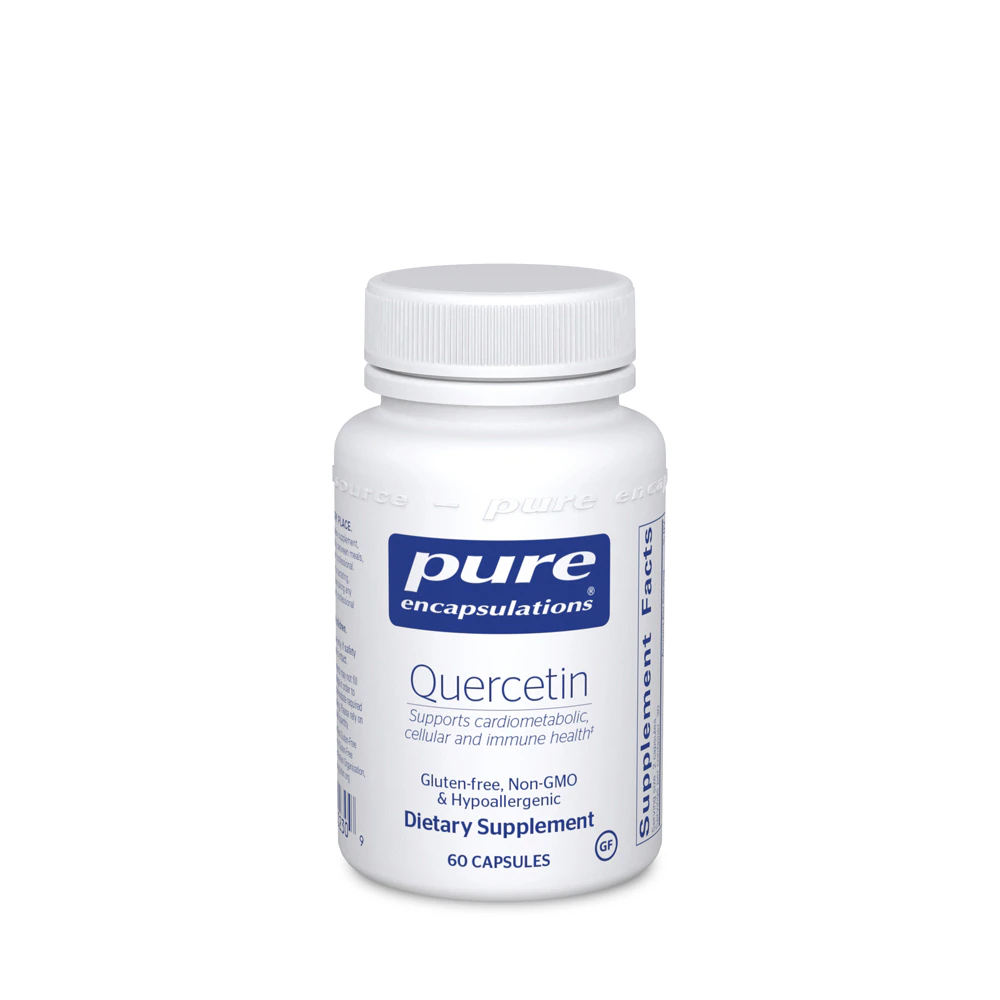 Pure Encapsulations Quercetin -- 500 mg - 60 Capsules
