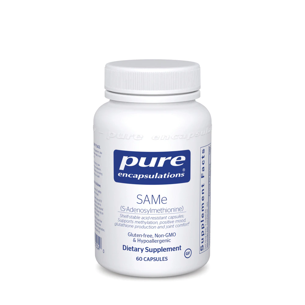 Pure Encapsulations SAMe -S-Adenosylmethionine -- 200 mg - 60 Capsules