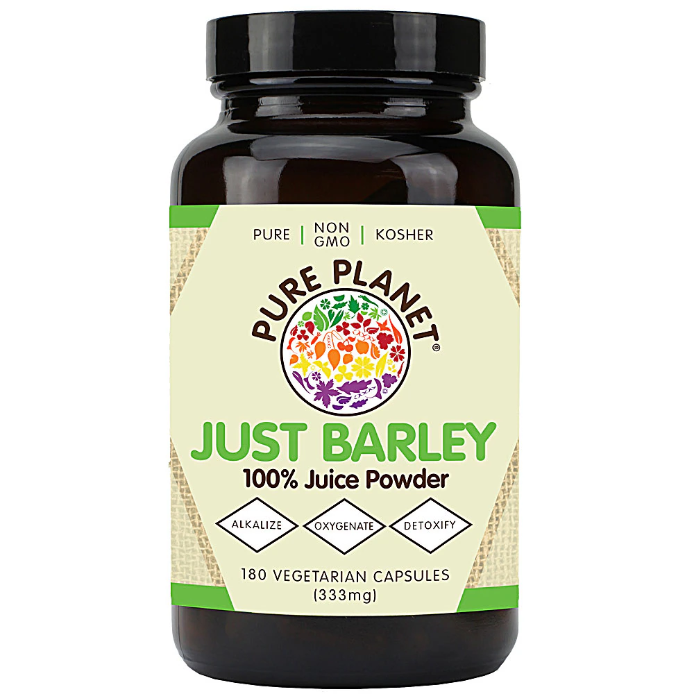 Pure Planet Just Barley? -- 180 Vegetarian Capsules