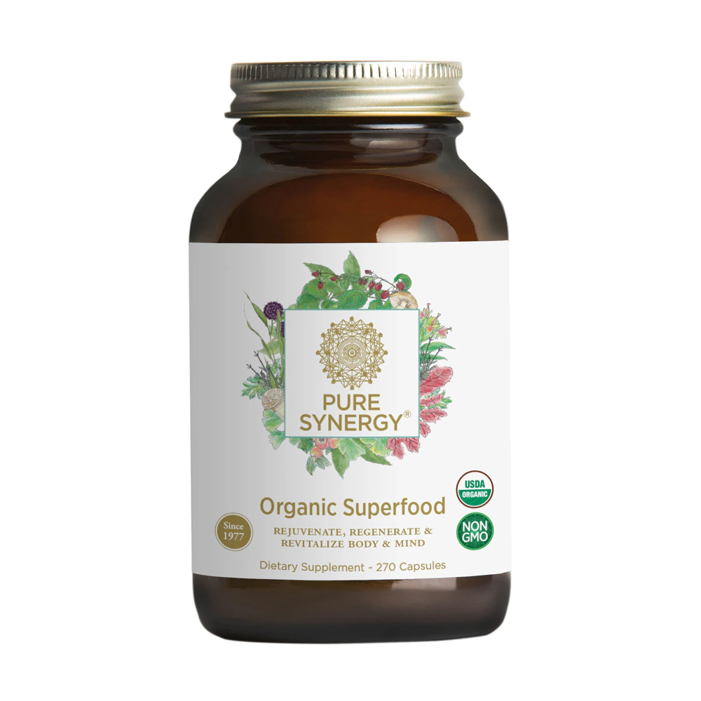 Pure Synergy Organic Superfood -- 270 Capsules