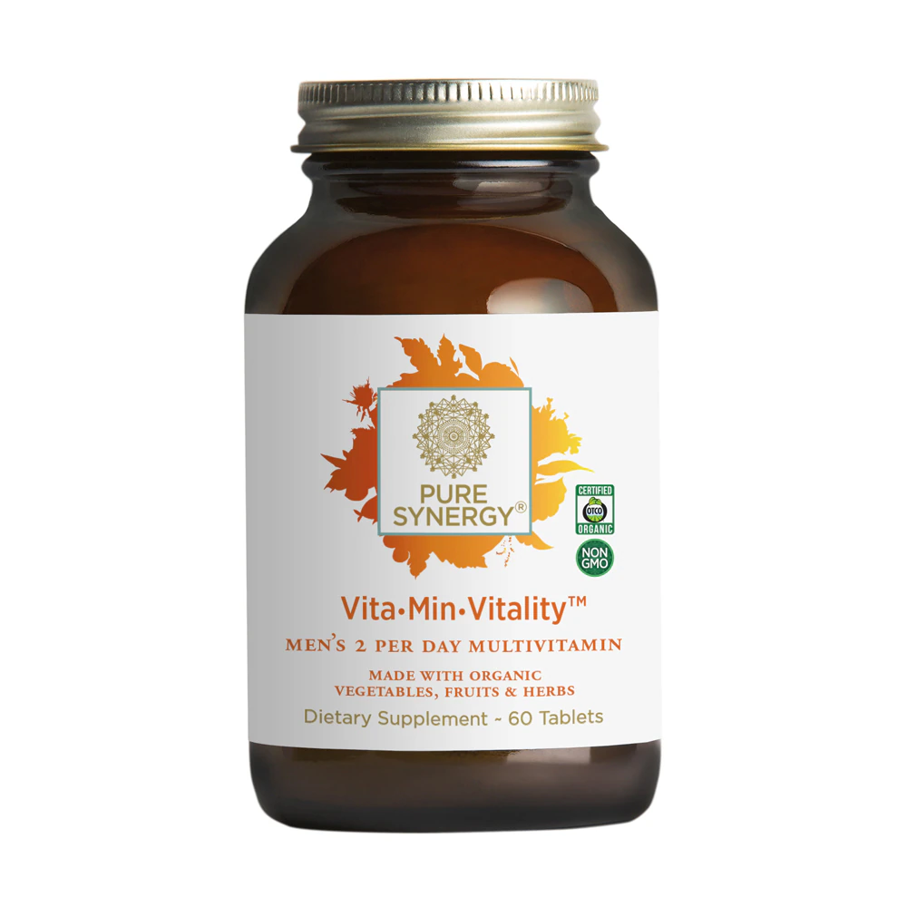 Pure Synergy Vita-Min-Vitality Men's Multivitamin -- 60 Tablets