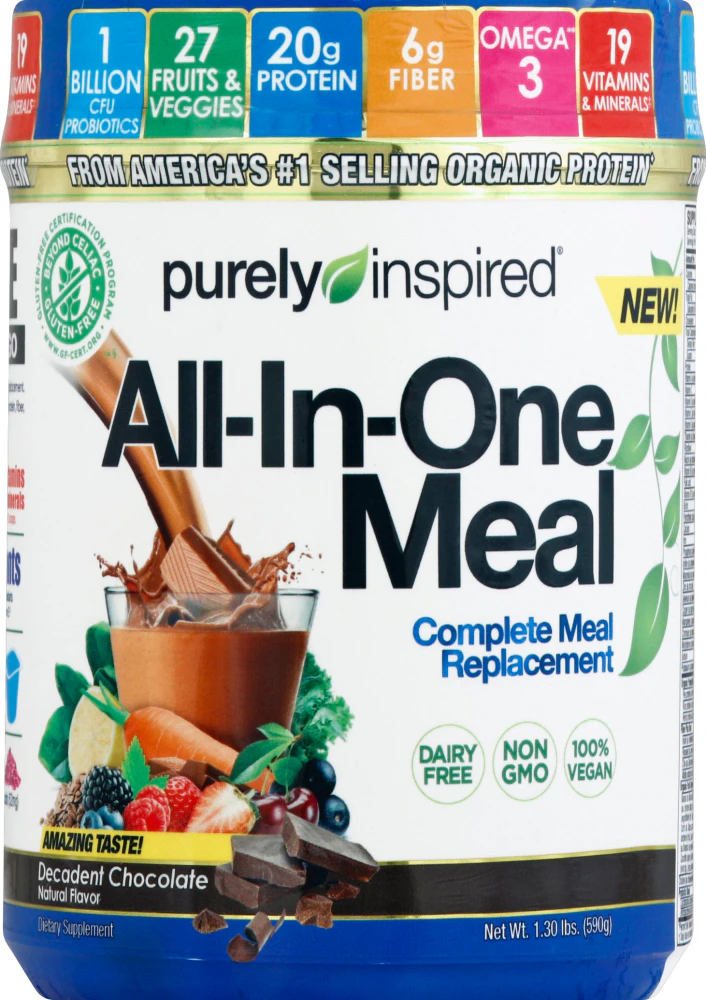 Purely Inspired All-In-One Meal Decadent Chocolate -- 1.3 lbs