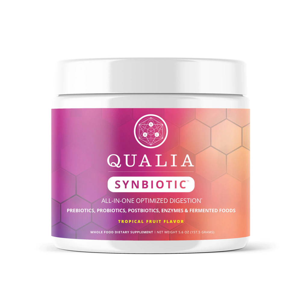 Qualia Synbiotic Optimized Digestion Tropical Fruit -- 5.6 oz