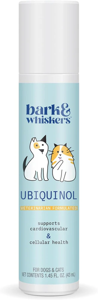 Bark & Whiskers Healthy Pet Ubiquinol for Cats & Dogs -- 1.45 fl oz