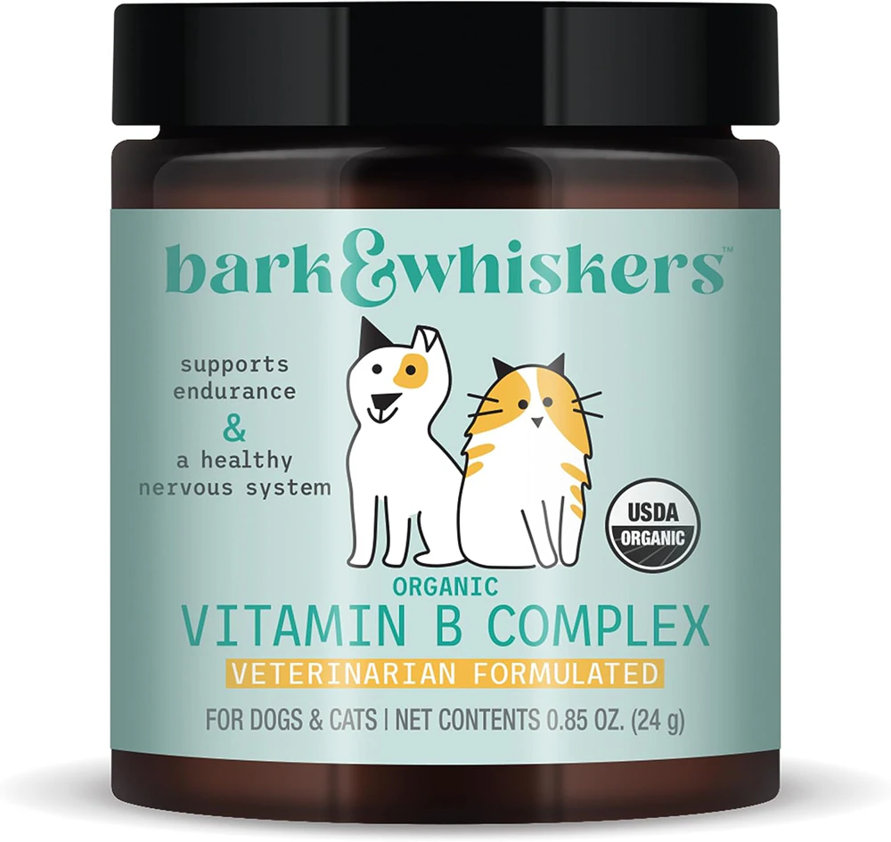 Bark & Whiskers Organic Vitamin B Complex for Dogs & Cats -- 0.84 oz