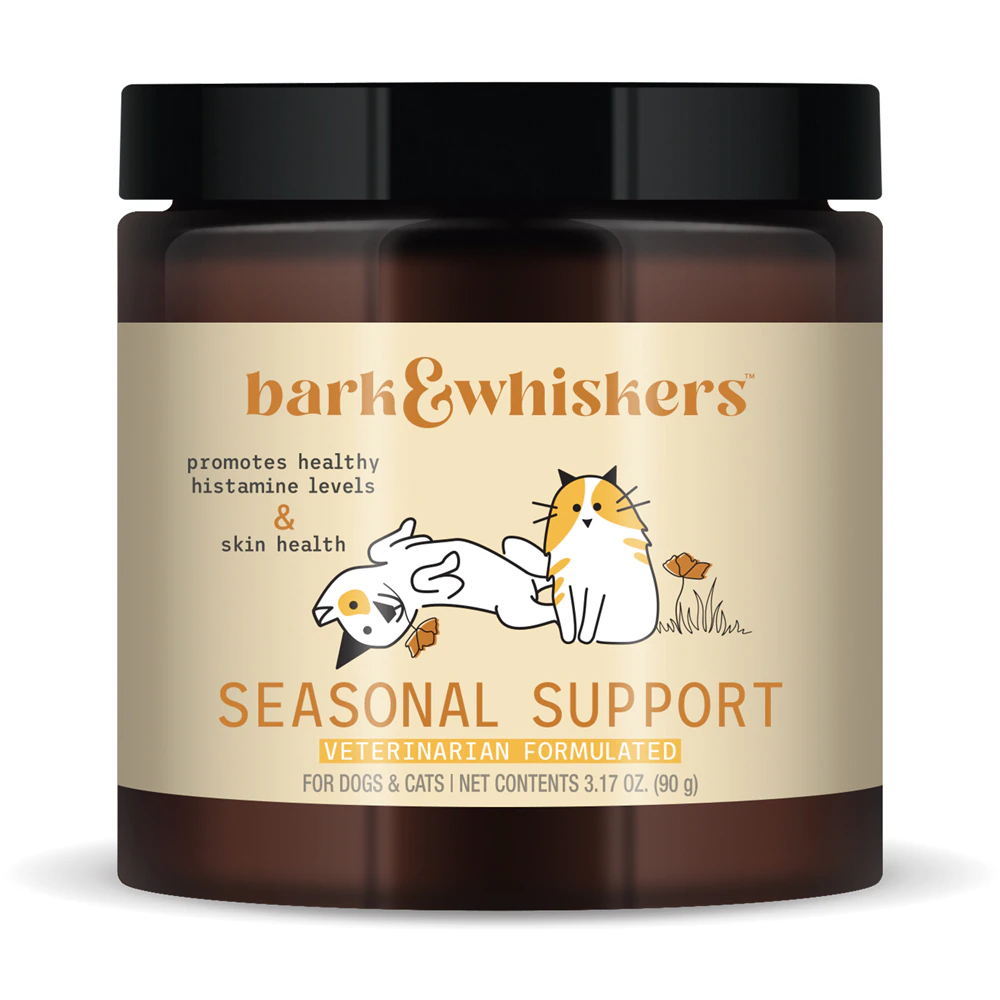 Bark & Whiskers Seasonal Allergy Support Powder for Dogs & Cats -- 3.17 oz