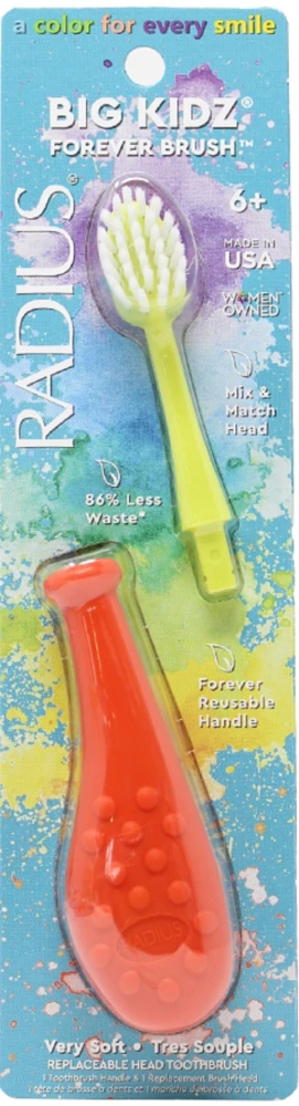 Radius Toothbrush Big Kidz 6+ Years Very Soft -- 1 Toothbrush