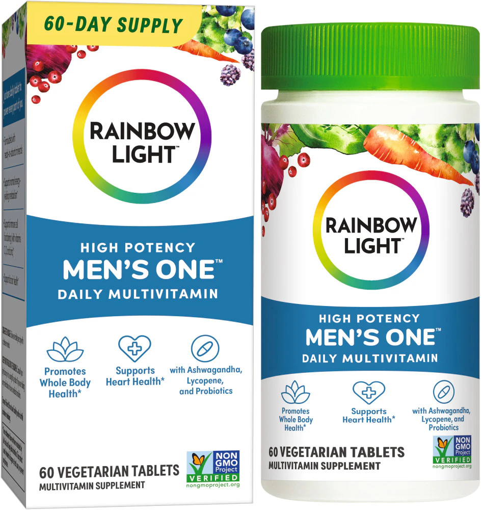 Rainbow Light Men's One Multivitamin -- 60 Vegetarian Tablets