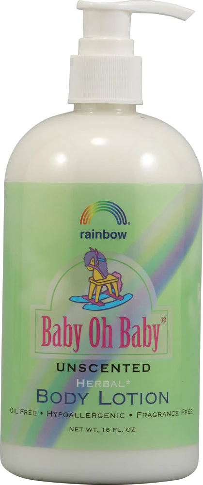 Rainbow Research Baby Oh Baby Body Lotion Unscented -- 16 fl oz
