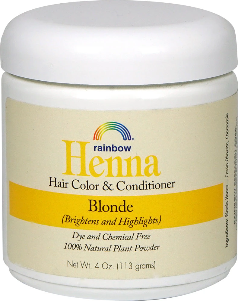 Rainbow Research Henna Hair Color and Conditioner Blonde -- 4 oz