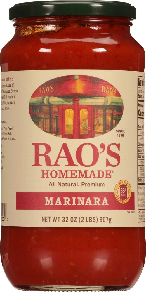 Rao's Homemade All Natural Pasta Sauce Marinara -- 32 oz