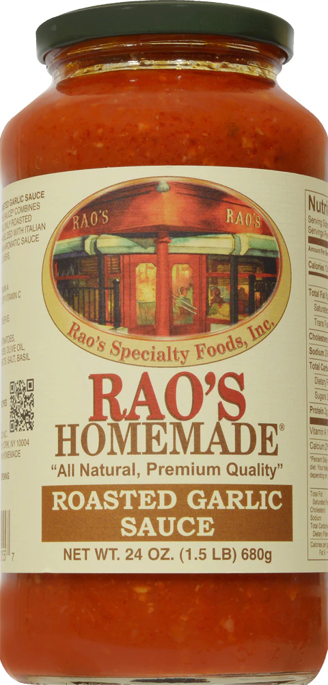 Rao's Homemade All Natural Pasta Sauce Roasted Garlic -- 24 oz