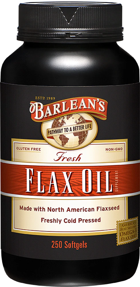 Barlean's Flax Oil -- 250 Softgels