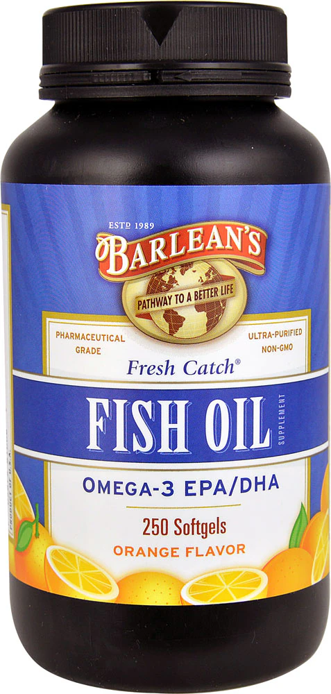 Barlean's Fresh Catch? Fish Oil Orange -- 250 Softgels