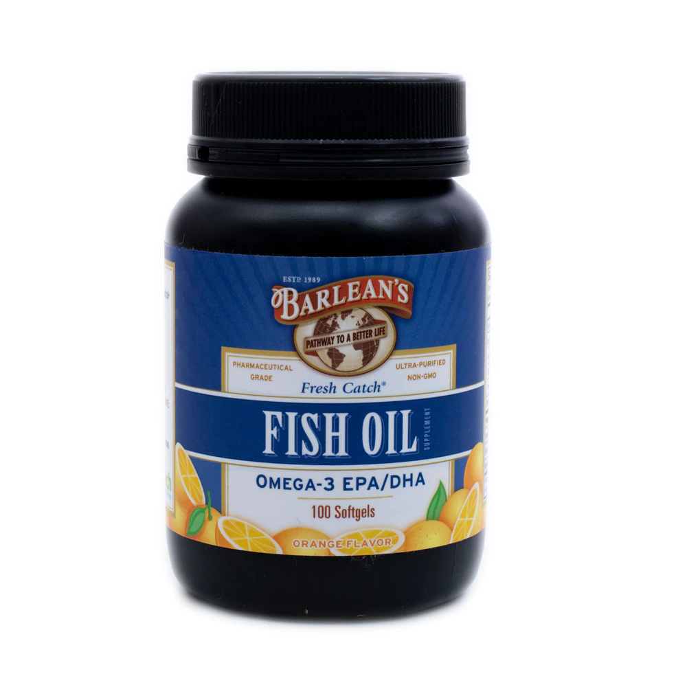Barlean's Fresh Catch? Fish Oil Orange -- 100 Softgels