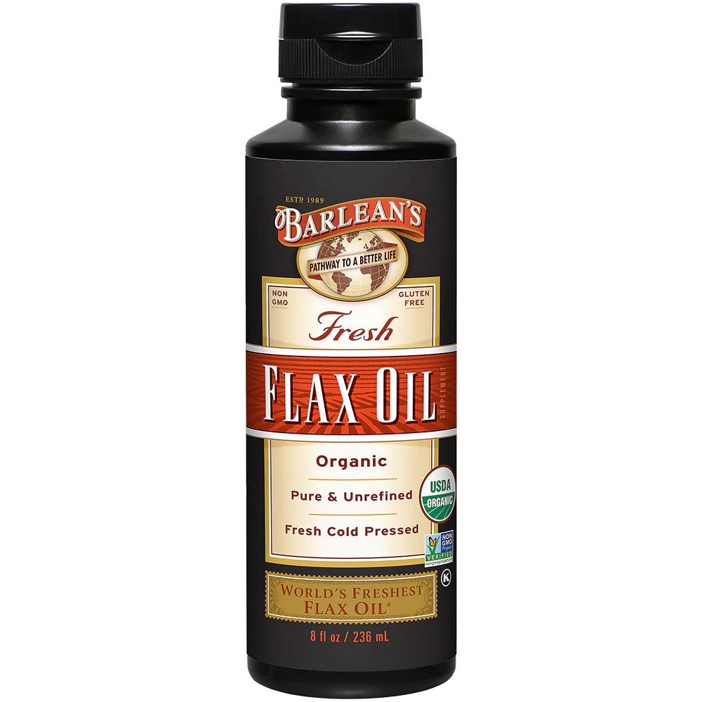 Barlean's Fresh Organic Flax Oil -- 8 fl oz