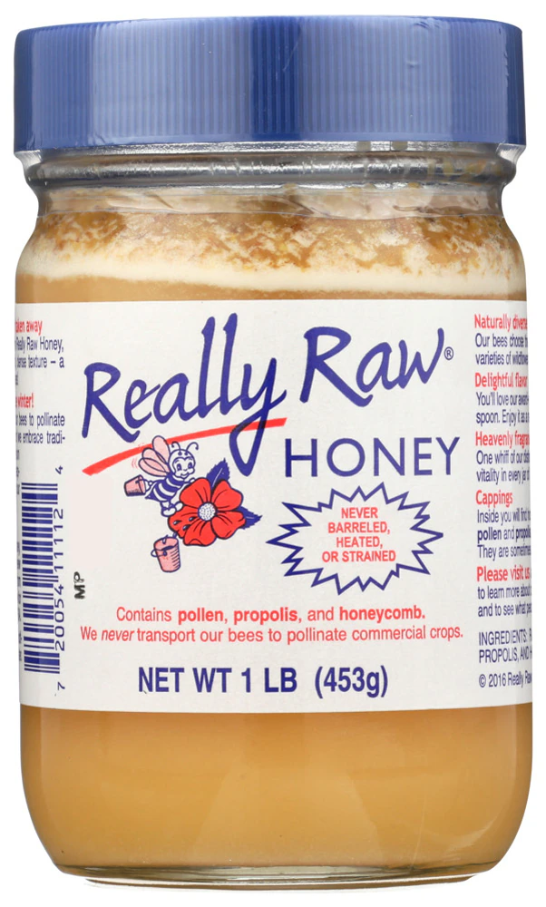 Really Raw Honey Raw Honey -- 1 lb
