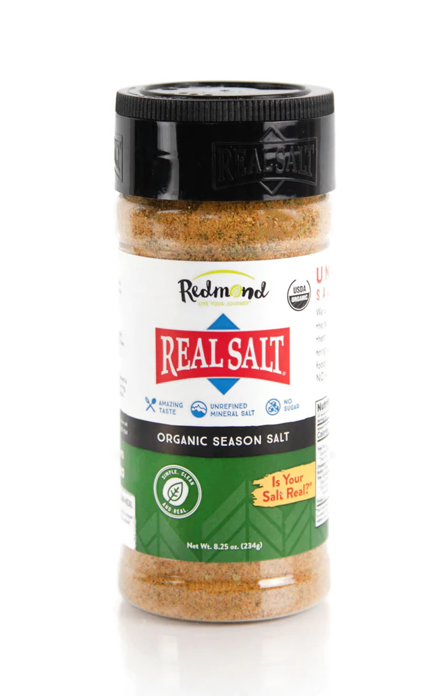 Redmond Real Salt Organic Season Salt -- 8.25 oz