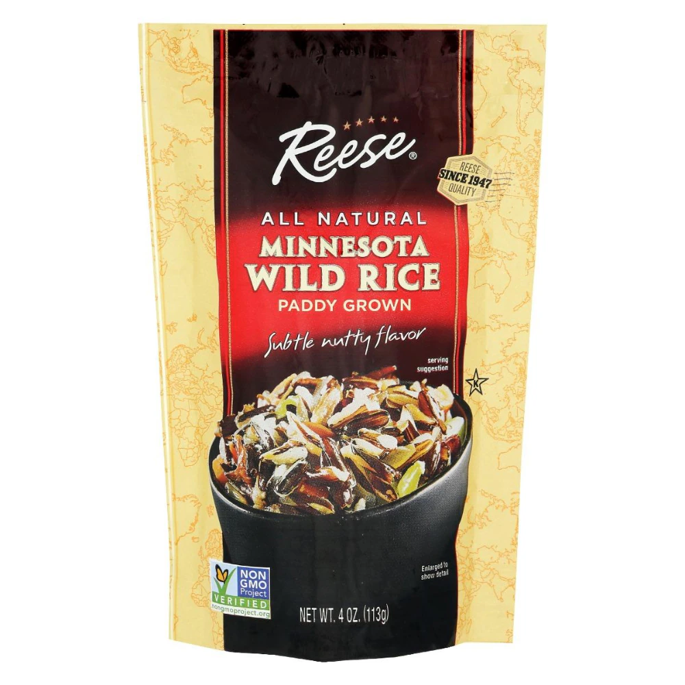 Reese All Natural Paddy Grown Minnesota Wild Rice -- 4 oz