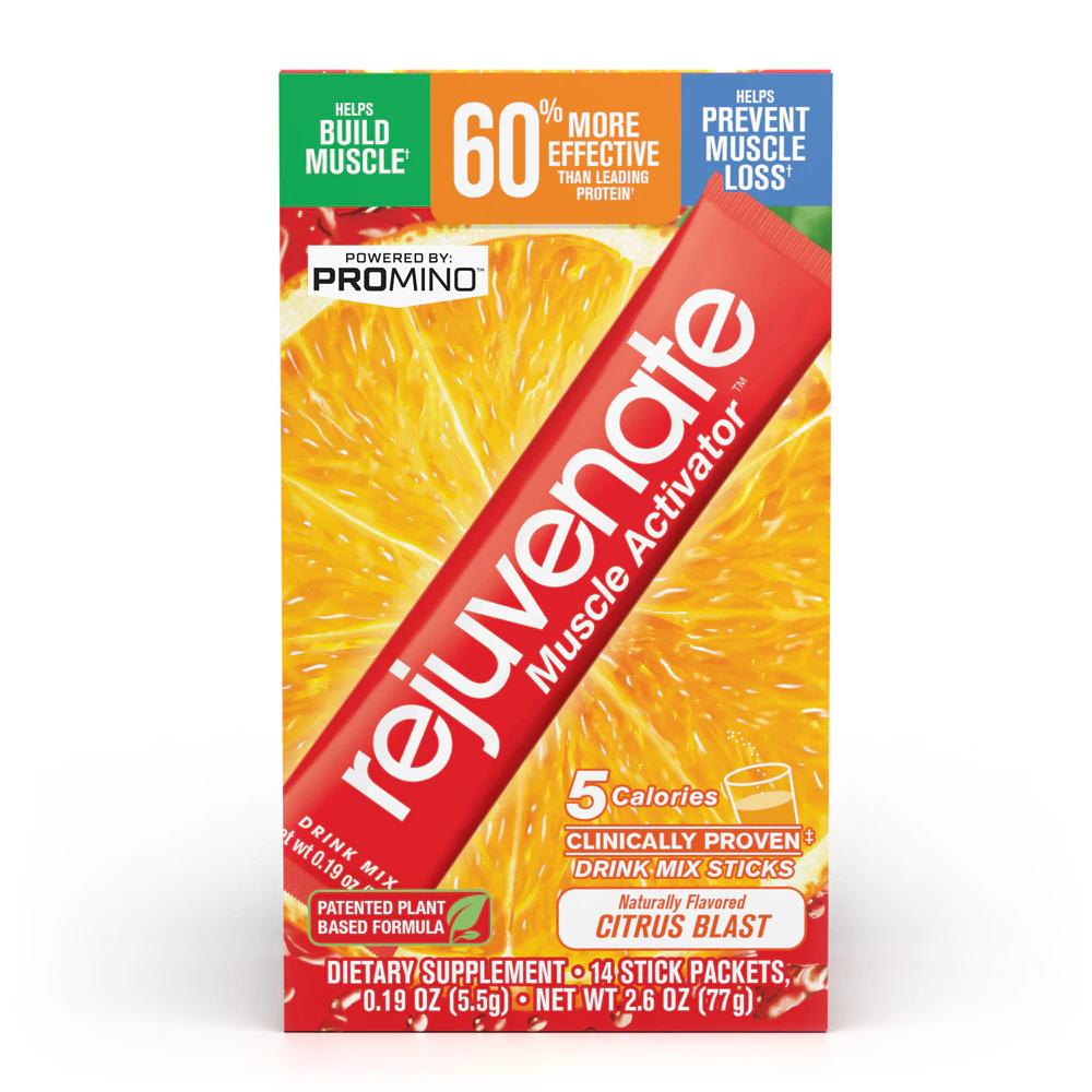 Rejuvenate Muscle Activator Drink Mix Citrus Blast -- 14 Drink Mix Sticks