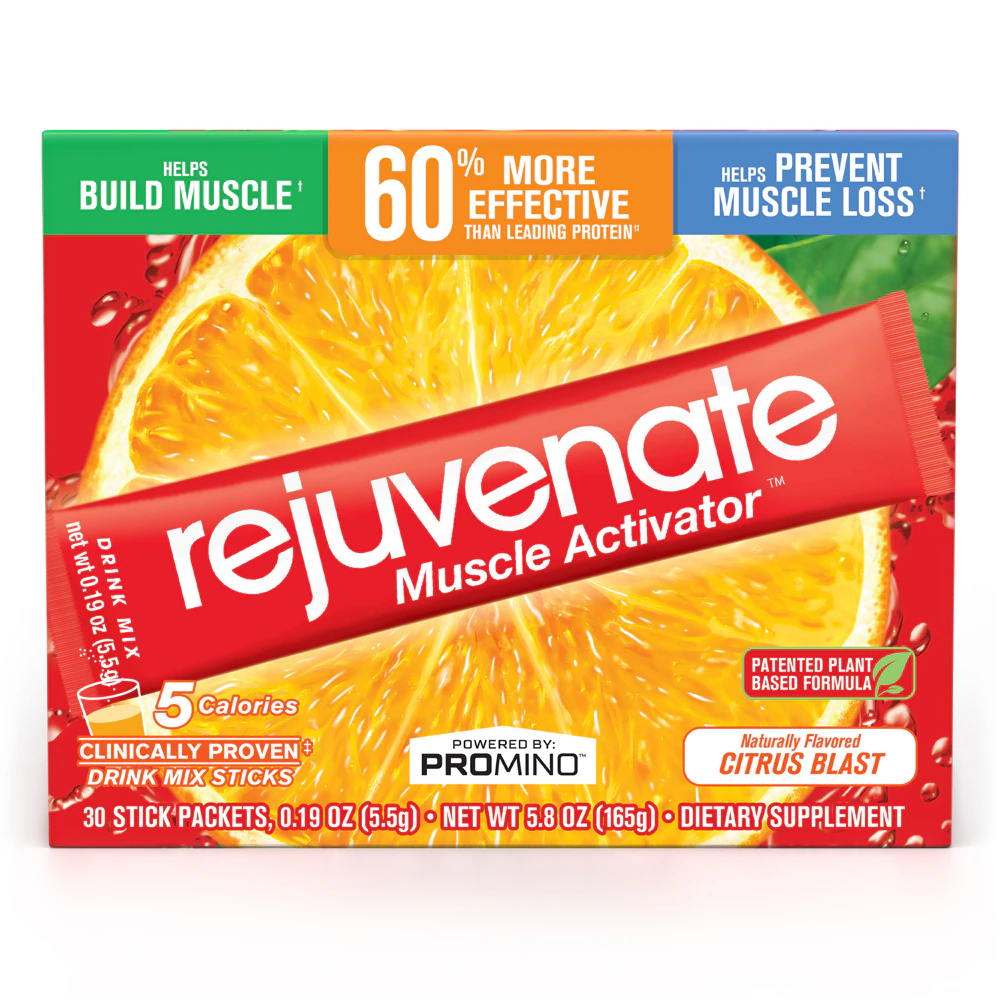 Rejuvenate Muscle Activator Drink Mix Value Pak Citrus Blast -- 30 Drink Mix Sticks
