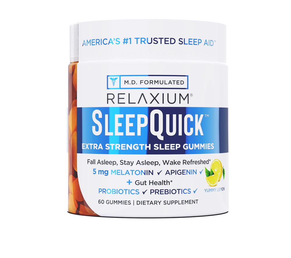 Relaxium SleepQuick Gummies Lemon -- 60 Gummies
