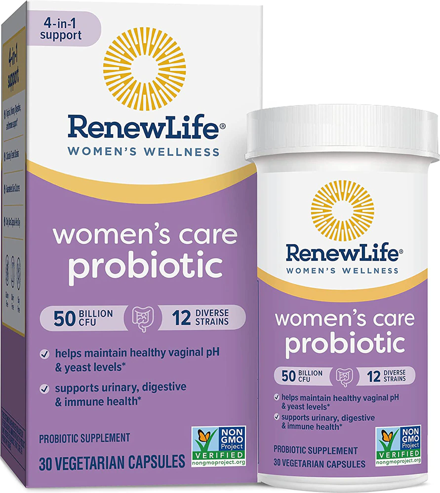Renew Life Women's Care Probiotic -- 50 billion CFU - 30 Vegetarian Capsules