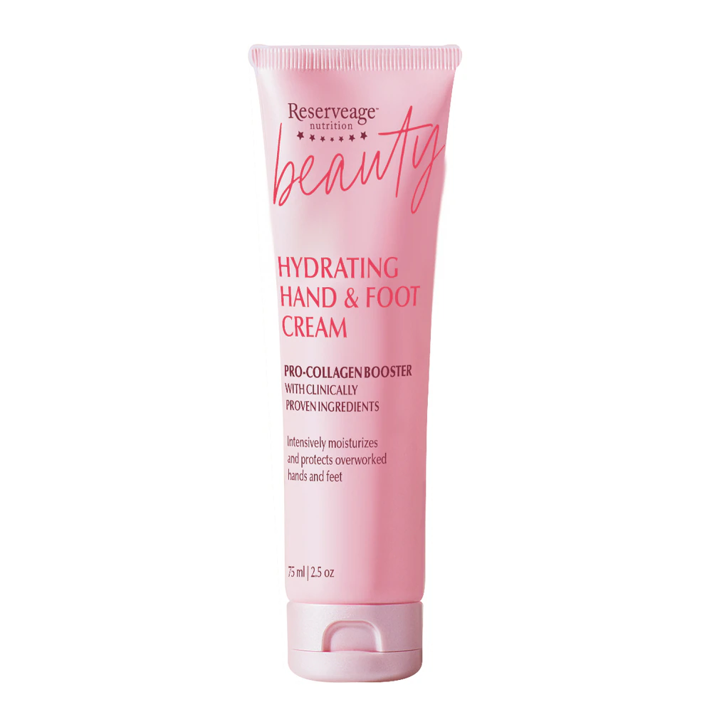 Reserveage Beauty Hydrating Hand and Foot Cream with Pro Collagen Booster -- 2.5 oz