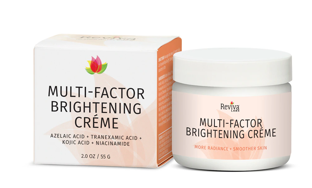 Reviva Labs Multi-Factor Brightening Creme -- 2 oz