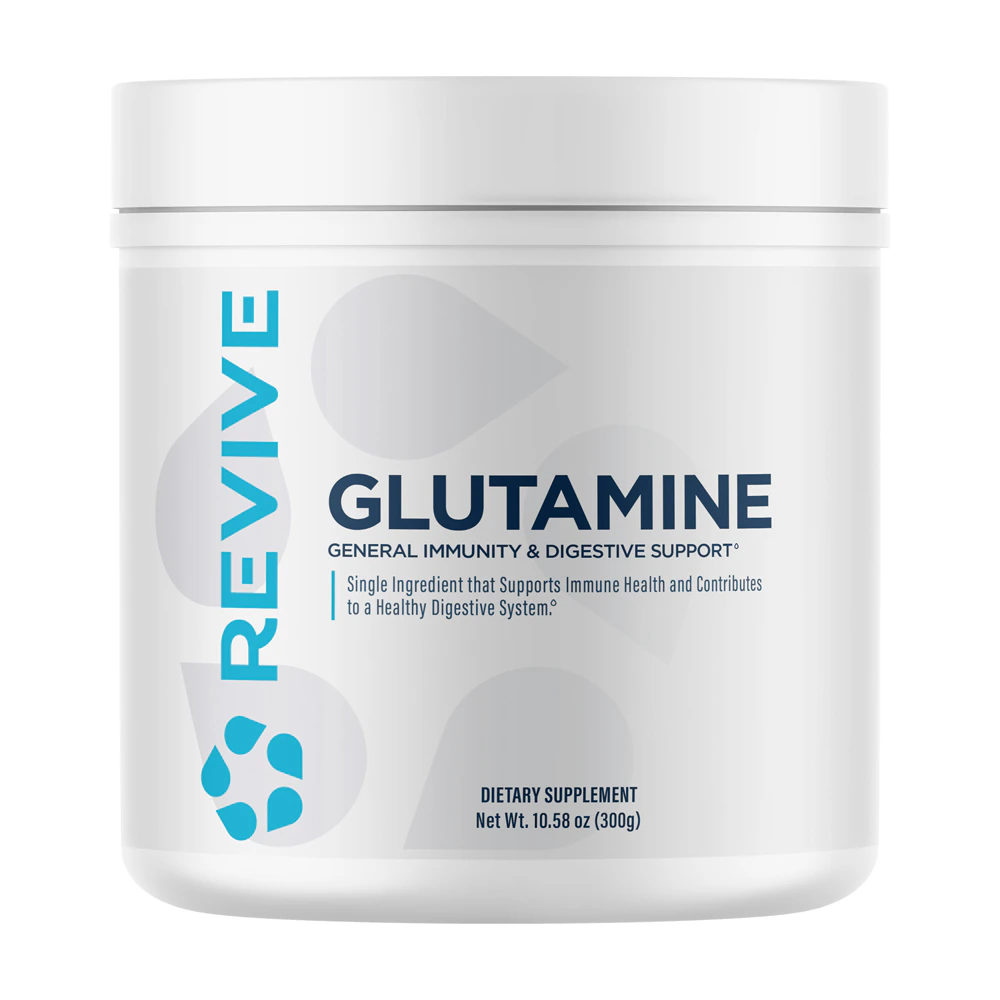 Revive MD Glutamine Powder - Supports Muscle Immune & Gastrointestinal Health Unflavored -- 30 Servings
