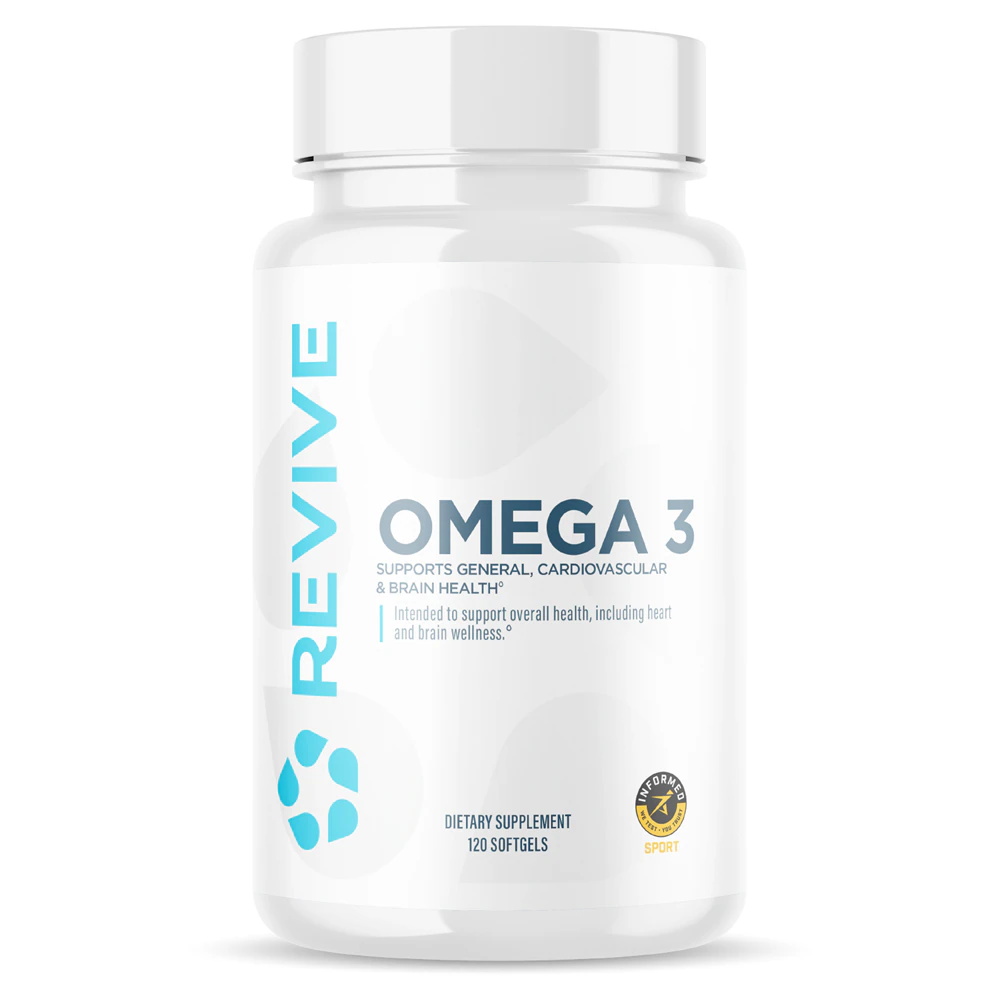 Revive MD Omega 3 - Informed Sport Certified -- 60 Enteric Coated Softgels