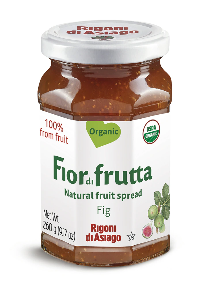 Rigoni di Asiago Fiordifrutta Fruit Spread Organic Fig -- 9.17 oz