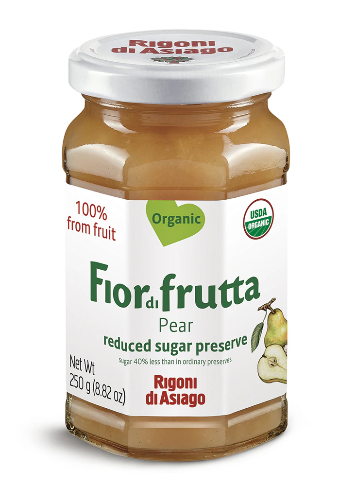 Rigoni di Asiago Fiordifrutta Fruit Spread Organic Pear -- 8.82 oz