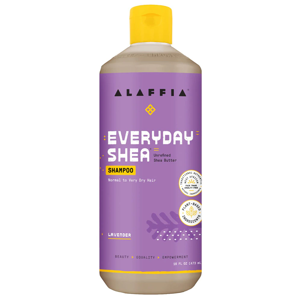 Alaffia Everyday Shea Shampoo - Lavender -- 16 fl oz