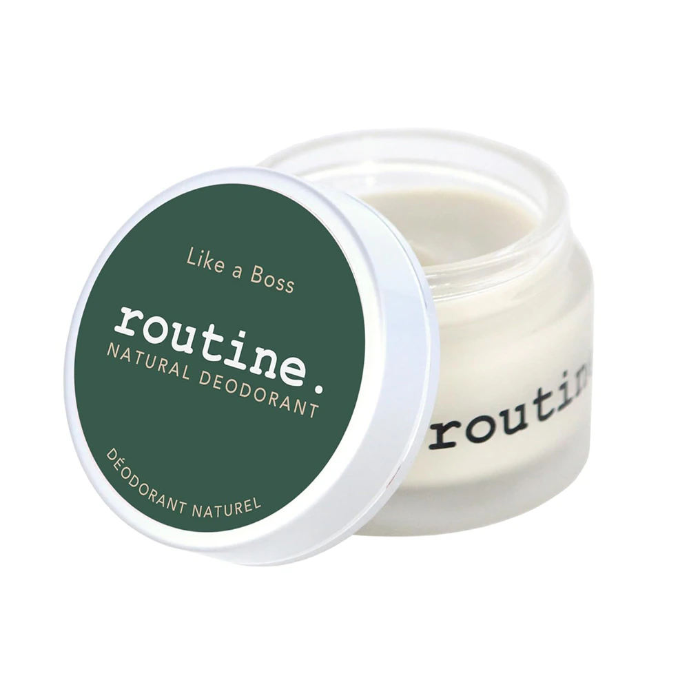 Routine Natural Deodorant Jar - Like A Boss -- 2.5 oz